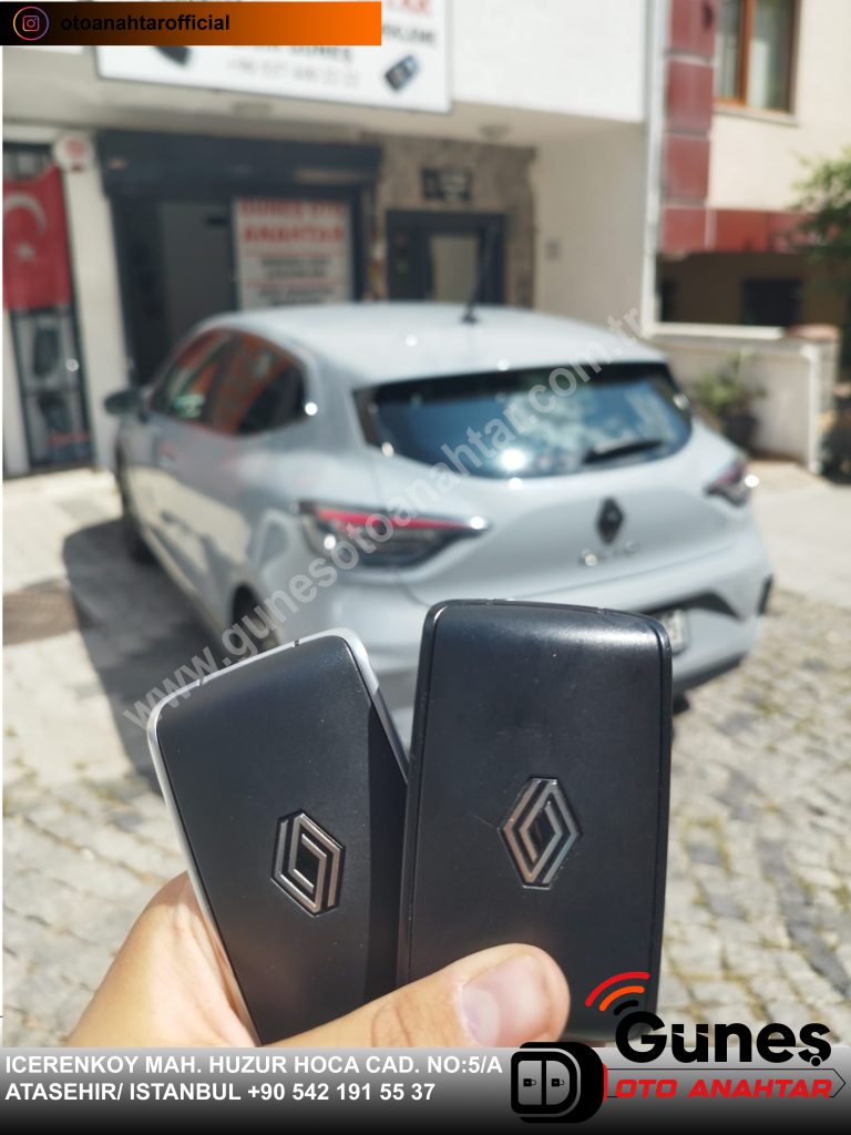 clio v kartlı anahtar