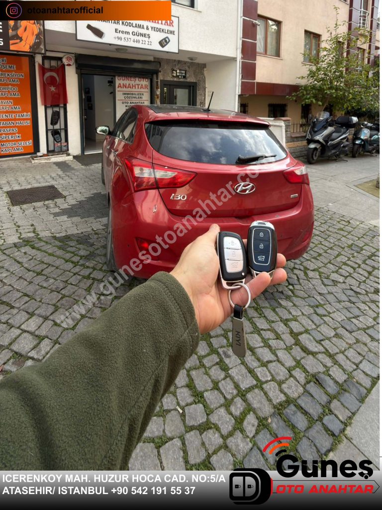 hyundai oto anahtar