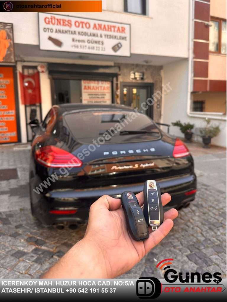 porsche oto anahtar