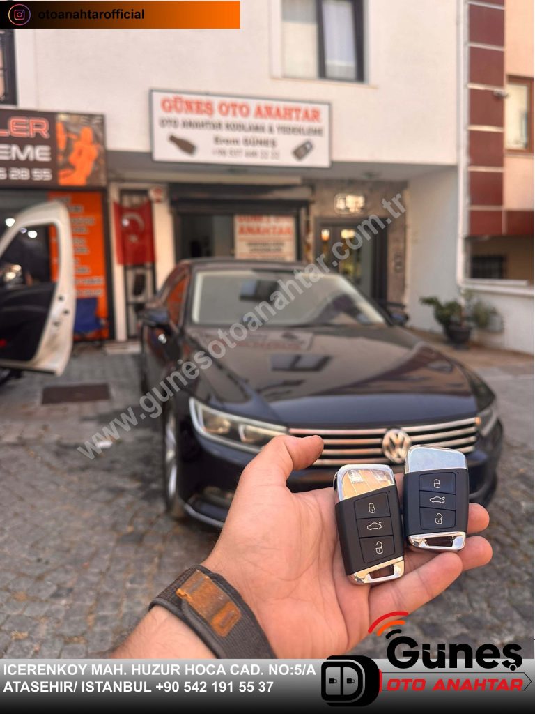 volkswagen oto anahtar